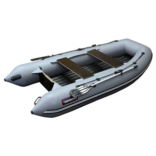 фото Надувная лодка hunterboat хантер 310 а серый