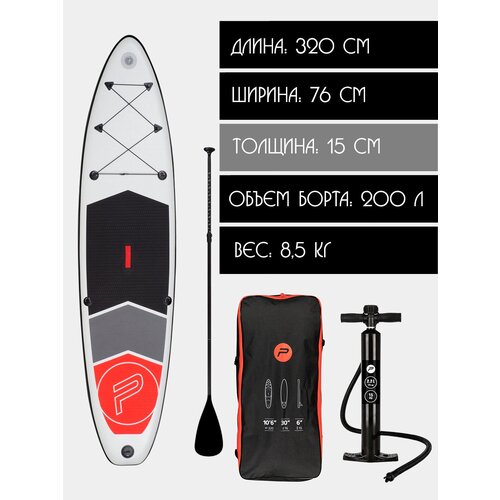 фото Надувная sup-доска / sup 320 pure 4 fan / сапборд / sup board / 320 см х 76 см х 15 см