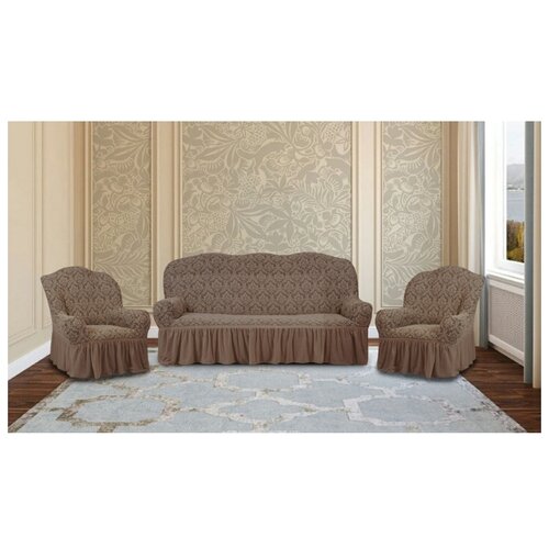фото Комплект чехлов мария диван и 2 кресла, 503/311.002, karteks