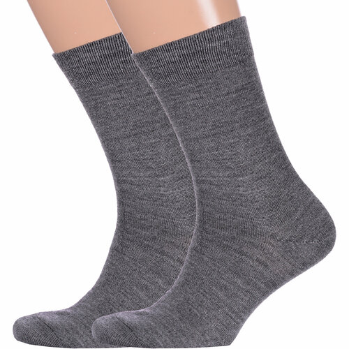 фото Носки para socks, 2 пары, размер 27-29, серый