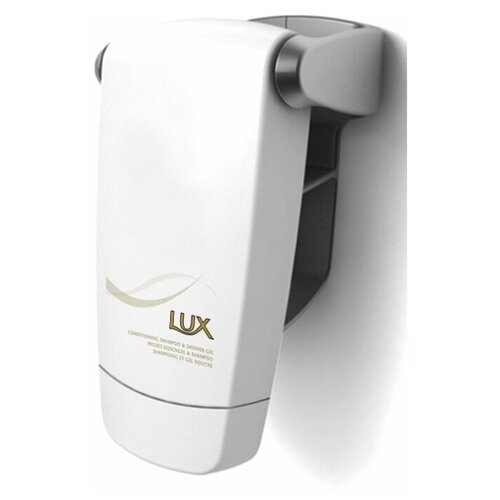 фото Комплект мягкий шампунь и гель для душа soft care lux 2in1 250мл и настенное крепление soft care sensations diversey