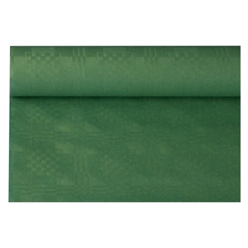 фото Скатерть бумажная ш 1200 мм 8 м в рулоне зеленая ''papstar''