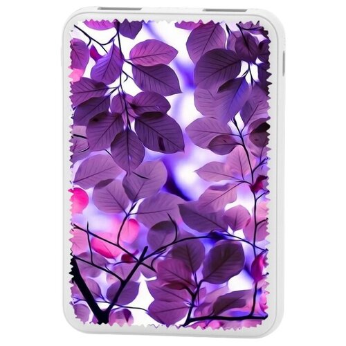 фото Аккумулятор/power bank 5000 mah kruche print purple leaves кruче