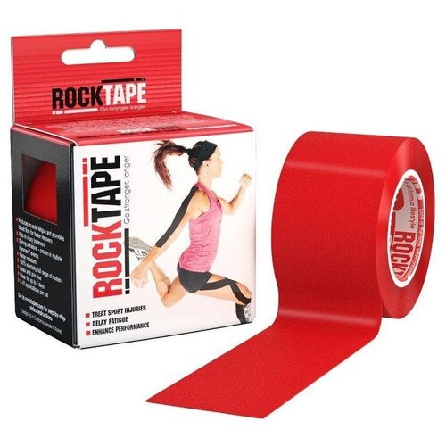 фото Тейп classic (rct100), 1 шт, цвет: красный rocktape