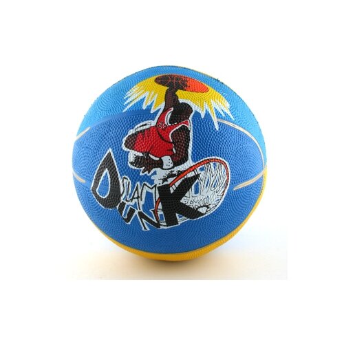 фото Мяч баскетбольный №5 "slam dunkl" (резиновый, цветной). арт. rb103 shenzhen jingyitian trade