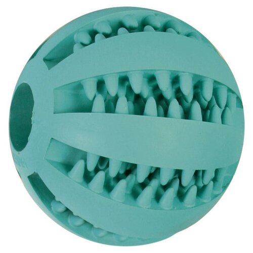 фото Мячик для собак trixie dentafun (3289) зеленый
