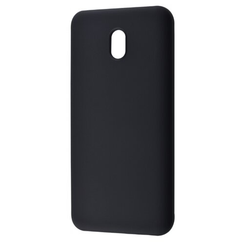 фото Накладка silicone case для xiaomi redmi 8a (черный) нет бренда