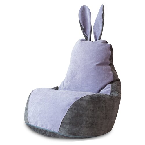 фото Dreambag кресло-мешок зайчик серый вельвет