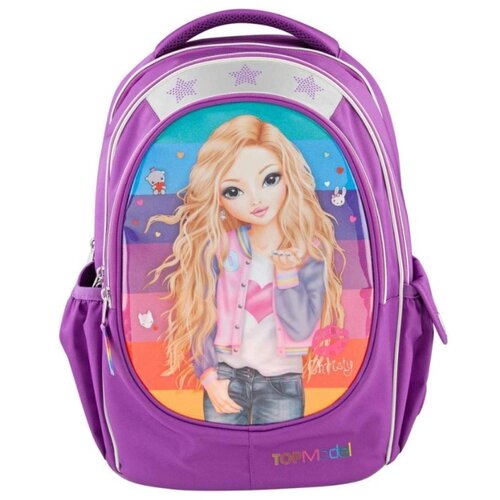 фото Topmodel рюкзак друзья радуга, 10637, фиолетовый