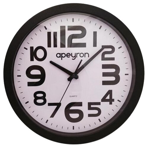 фото Часы настенные кварцевые apeyron pl 15.1 черный