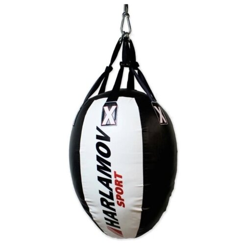 фото Боксерский мешок "хулиган" вес 50 кг (мягкая набивка - текстильный лоскут) харламов-спорт