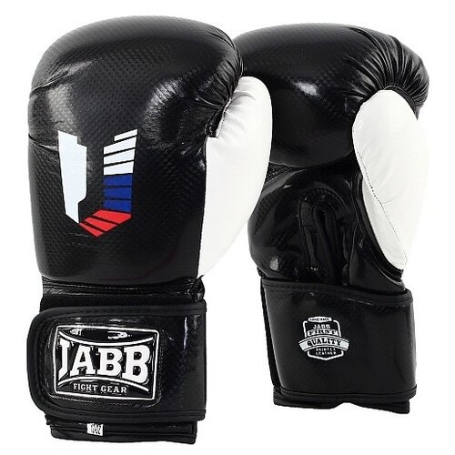 фото Перчатки боксерские "jabb. je-4078/us 48", черно-белые, 10 унций