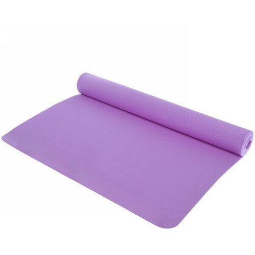 фото Коврик для йоги 3 мм 173х61 см «умиротворение» eva, фиолетовый sportage