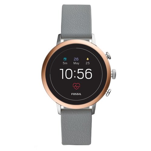 фото Умные часы c gps fossil gen 4 smartwatch venture hr (silicone) grey