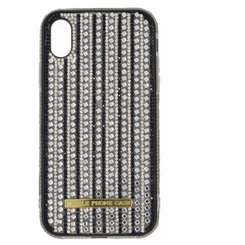 фото Чехол nuobi fashion diamonds ver.1 для iphone xs max (белый)