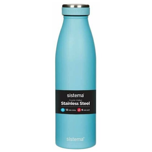 фото Стальная бутылка hydrate 500 мл sistema