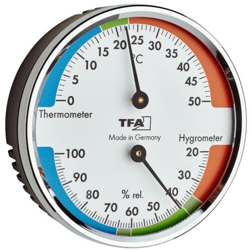 фото Термометр tfa 45.2040.42 серебристый