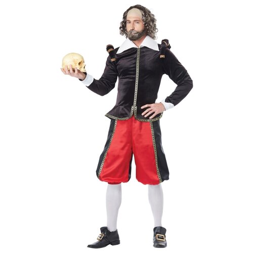 фото Костюм шекспир взрослый, xl (50-52) california costumes