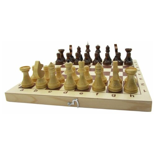 фото Настольная игра: шахматы деревянные десятое королевство