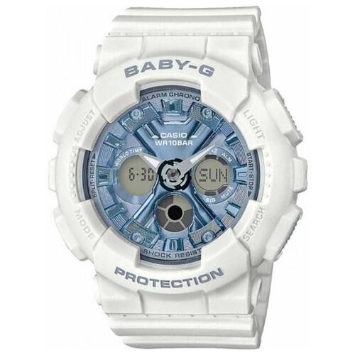 фото Наручные часы casio, белый g-shock