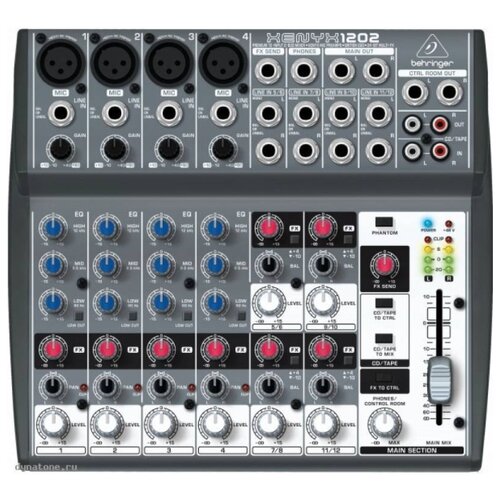 фото Behringer xenyx 1202 микшерный пульт компактный