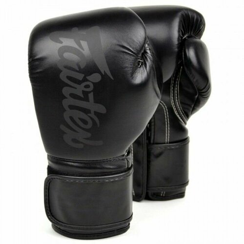 фото Боксерские перчатки fairtex boxing gloves bgv14sb solidblack, 14 унций