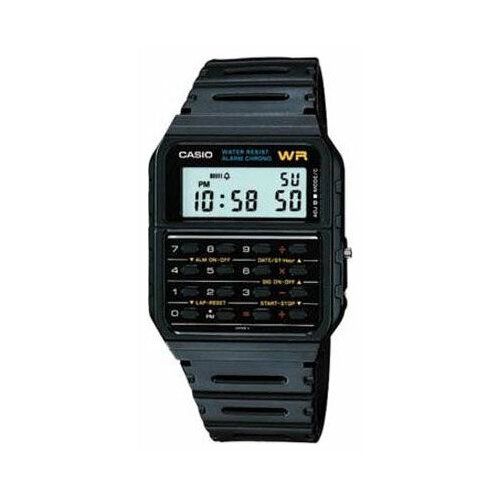 фото Наручные часы casio ca-53w-1, черный, серый