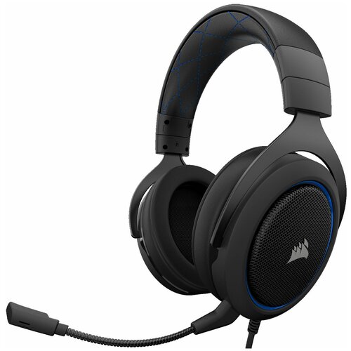 фото Компьютерная гарнитура corsair hs50 stereo gaming headset blue