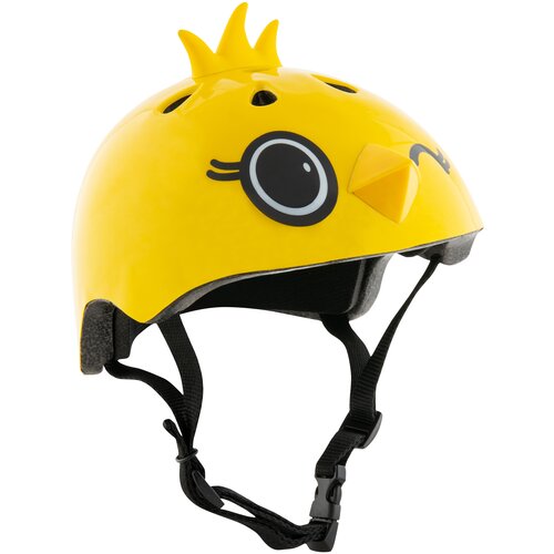 фото Шлем защитный hudora kiki, р. m (51 - 53 см), желтый
