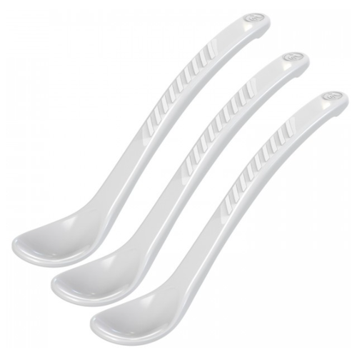 фото Набор ложек twistshake для кормления feeding spoon с 4 мес. 3 шт. пастельный серый