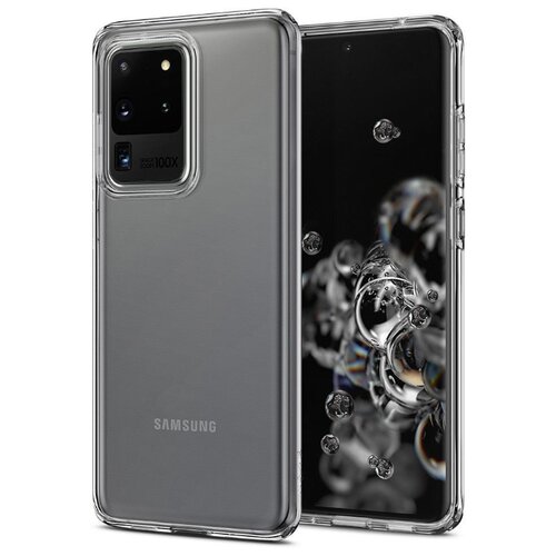 фото Чехол силиконовый для samsung galaxy s20 ultra / s11 plus (прозрачный) нет