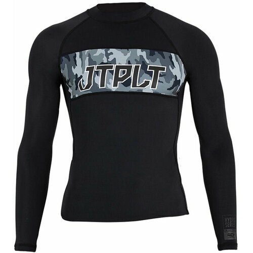 фото Гидрофутболка jetpilot rx (black/camo, m) длинный рукав