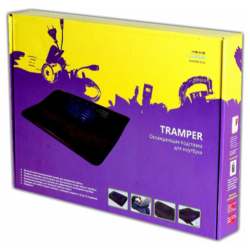 фото Охлаждающая подставка для ноутбука ks-is tramper kc-177