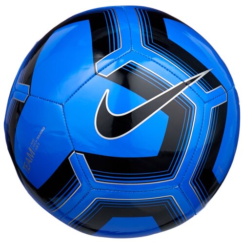 фото Футбольный мяч nike pitch training sc3893 черный/синий 5