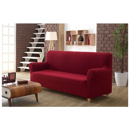 фото Чехол для мебели milano цвет: бордовый (трехместный) karna