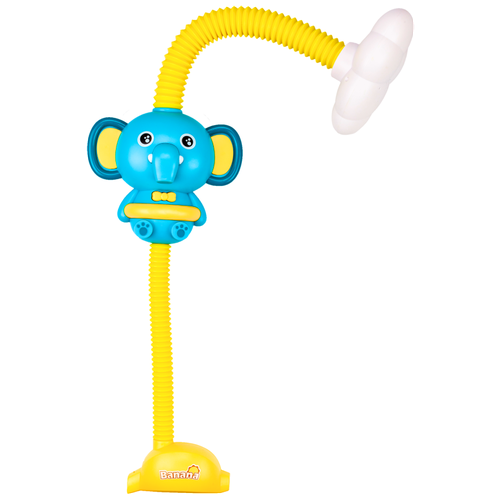 фото Игрушка для ванной слоник solmax, душ-лейка 68 см, голубой