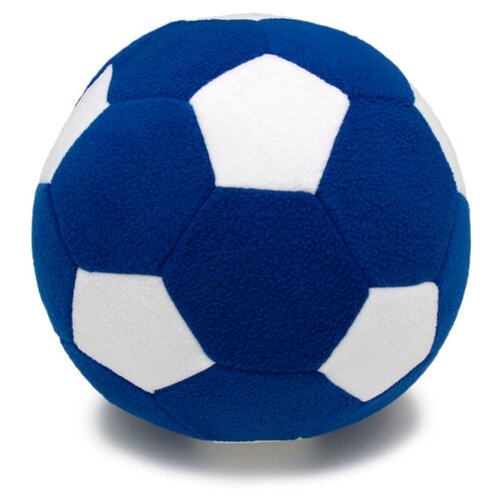 фото Мягкая игрушка magic bear toys мяч мягкий цвет сине-белый диаметр 23 см