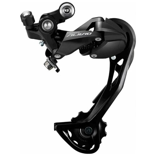 фото Переключатель задний shimano alivio rd-m3100 на 9 скоростей, sgs (длинная лапка), черный