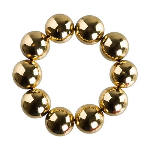 фото Набор магнитных шариков для дизайна ногтей 10 шт. (№2) irisk professional золотистый