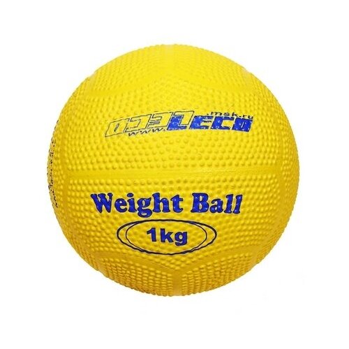 фото Мяч для атлетических упражнений резиновый 4 кг леко