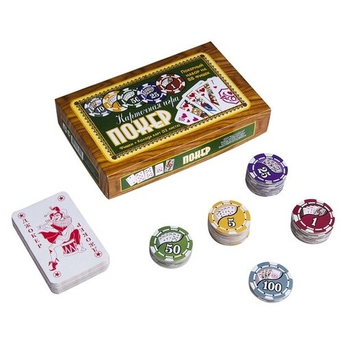 фото Покер, набор для игры задира-плюс