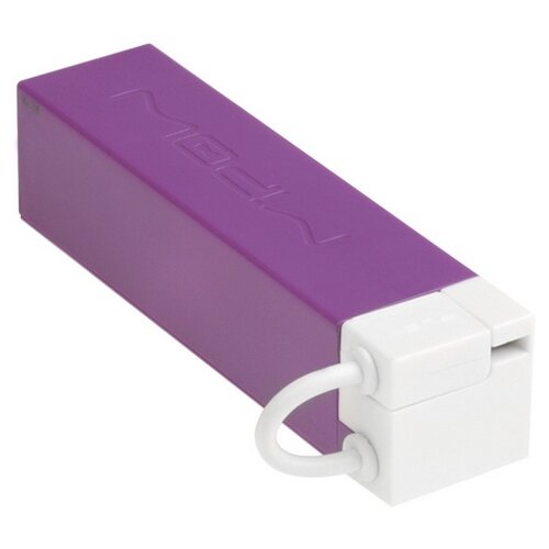 фото Аккумулятор mipow power tube simple 2600, фиолетовый