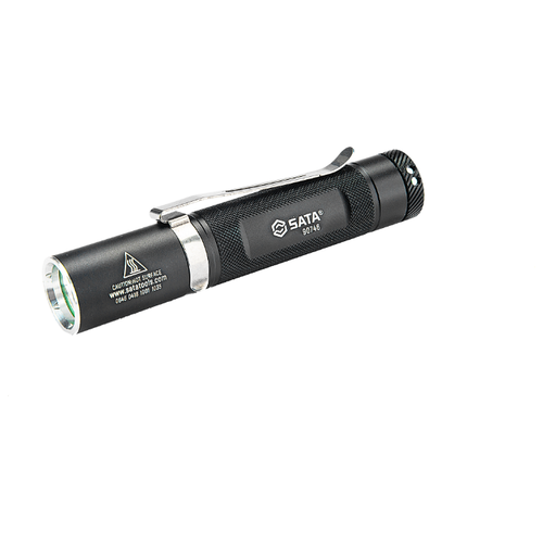 фото Фонарь (115мм.) светодиодный sata high performance portable aluminum flashlight