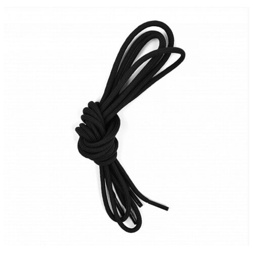 фото Шнурки круглые, 3 мм, 90 см, цвет черный, 50 комплектов китай