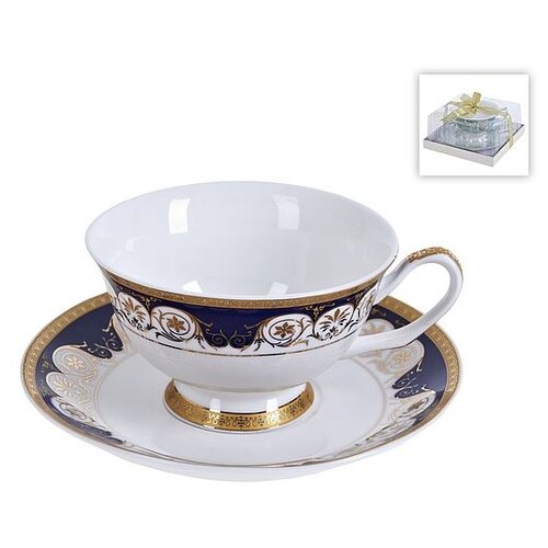 фото Чайный набор 2 предмета "indigo", 200 мл best home porcelain