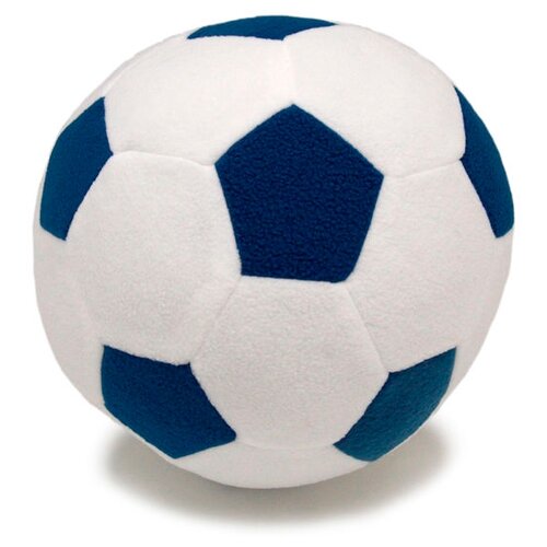 фото Мягкая игрушка magic bear toys мяч мягкий цвет бело-синий диаметр 23 см