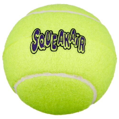 фото Мячик для собак kong air теннисный очень большой (astxb) желтый