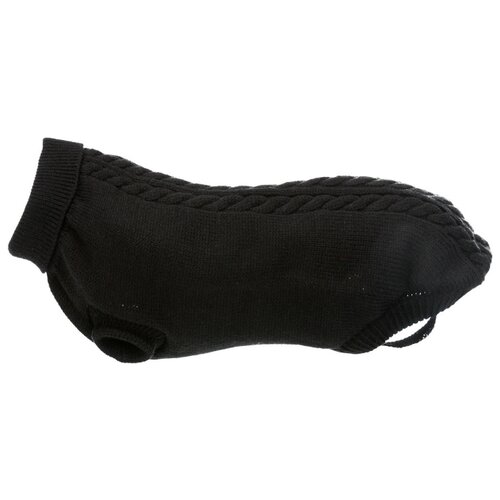 фото Пуловер для собак "kenton", s: 36 см, цвет: черный trixie