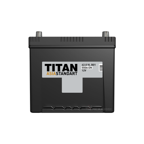 фото Автомобильный аккумулятор titan asia standart 6ст-62.0 vl b01