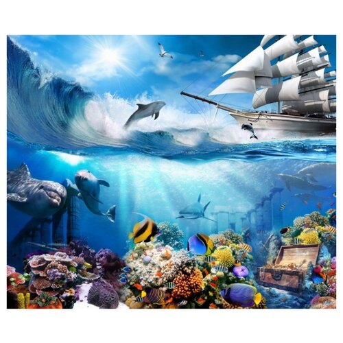 фото Фотообои Design Studio 3D Морские глубины морские глубины